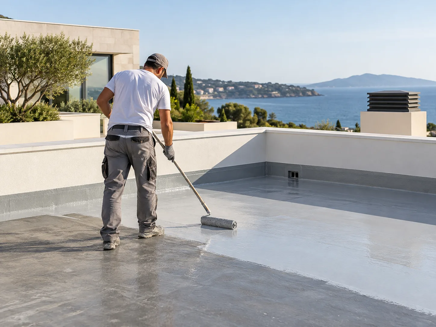Étanchéité de toiture terrasse