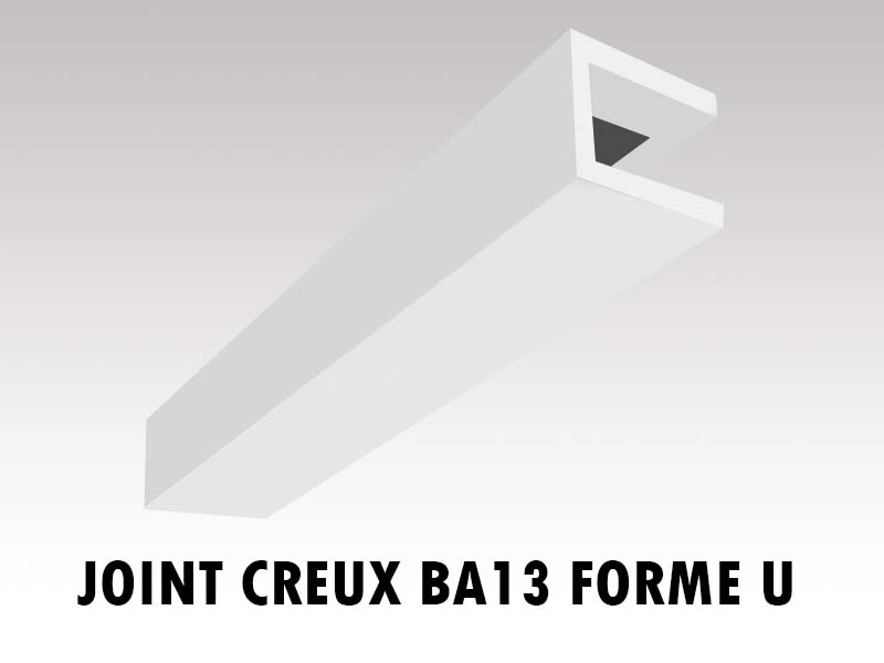 JOINT CREUX BA13 STANDARD FORME U — Verdanove
