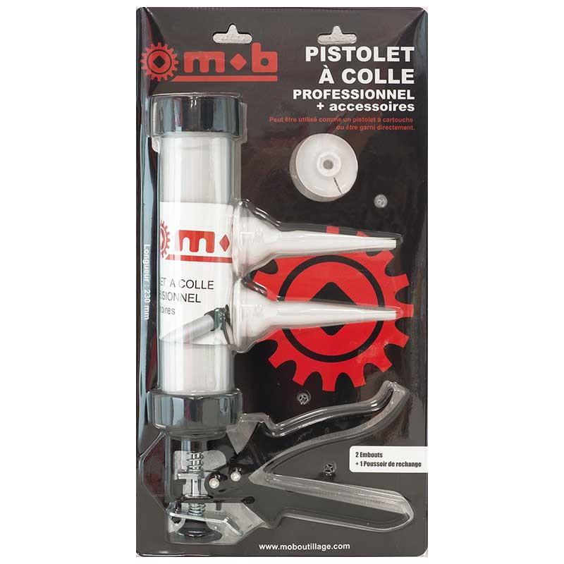 PISTOLET À COLLE PROFESSIONNEL+ACCESSOIRES — Verdanove