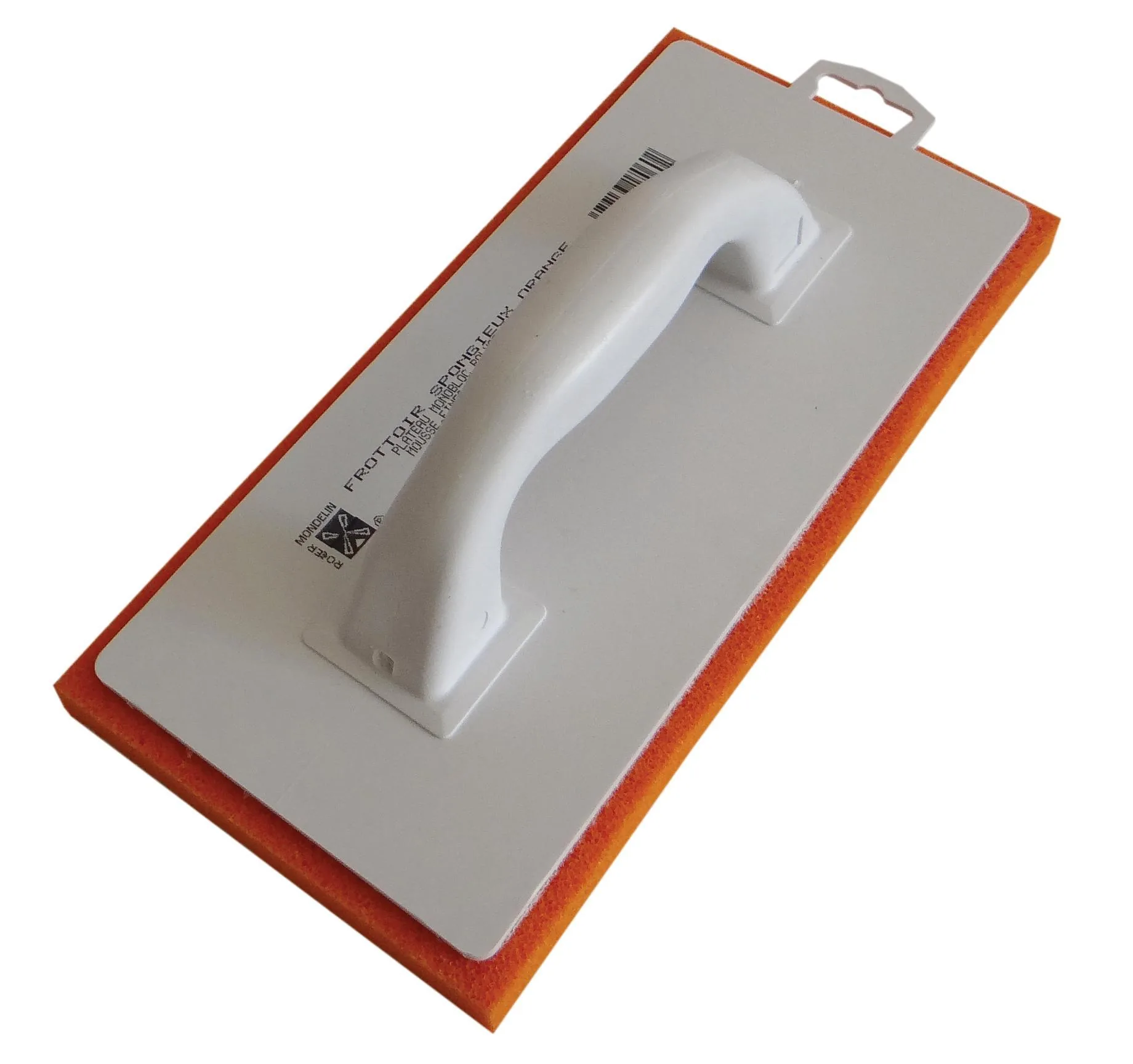 FROTTOIR MONOBLOC SPONGIEUX ORANGE FIN — Verdanove